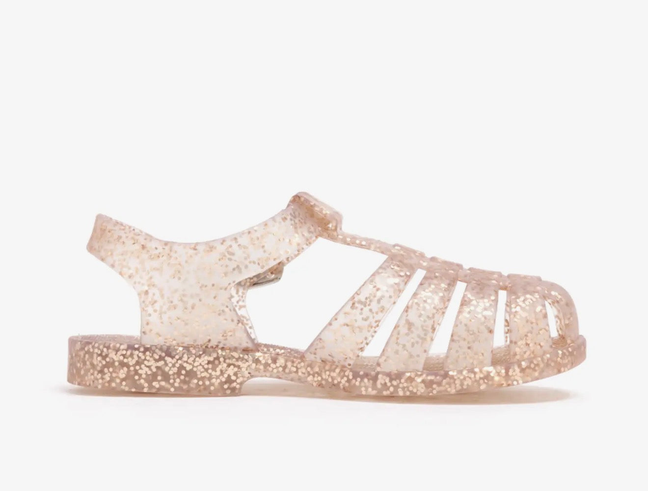 Rose Gold Glitter - Water Shoes Jelly Sandal