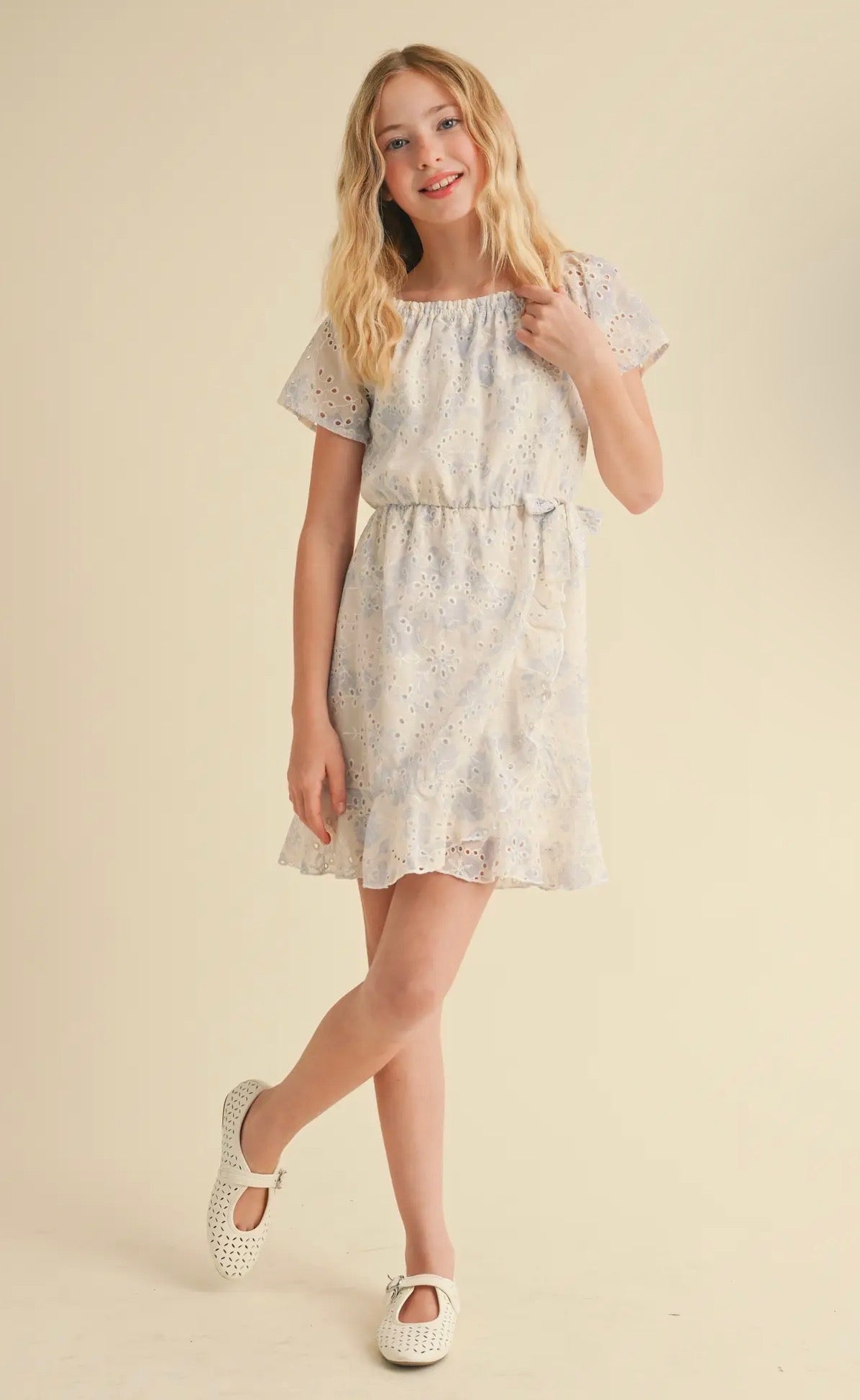 Faux Wrap Dress