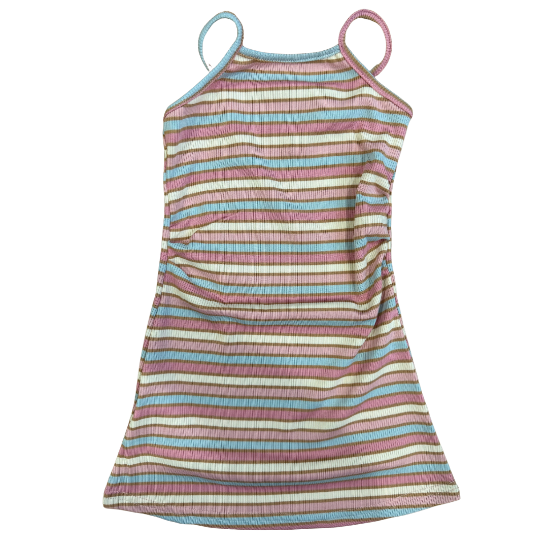 Ribbed Striped Dress