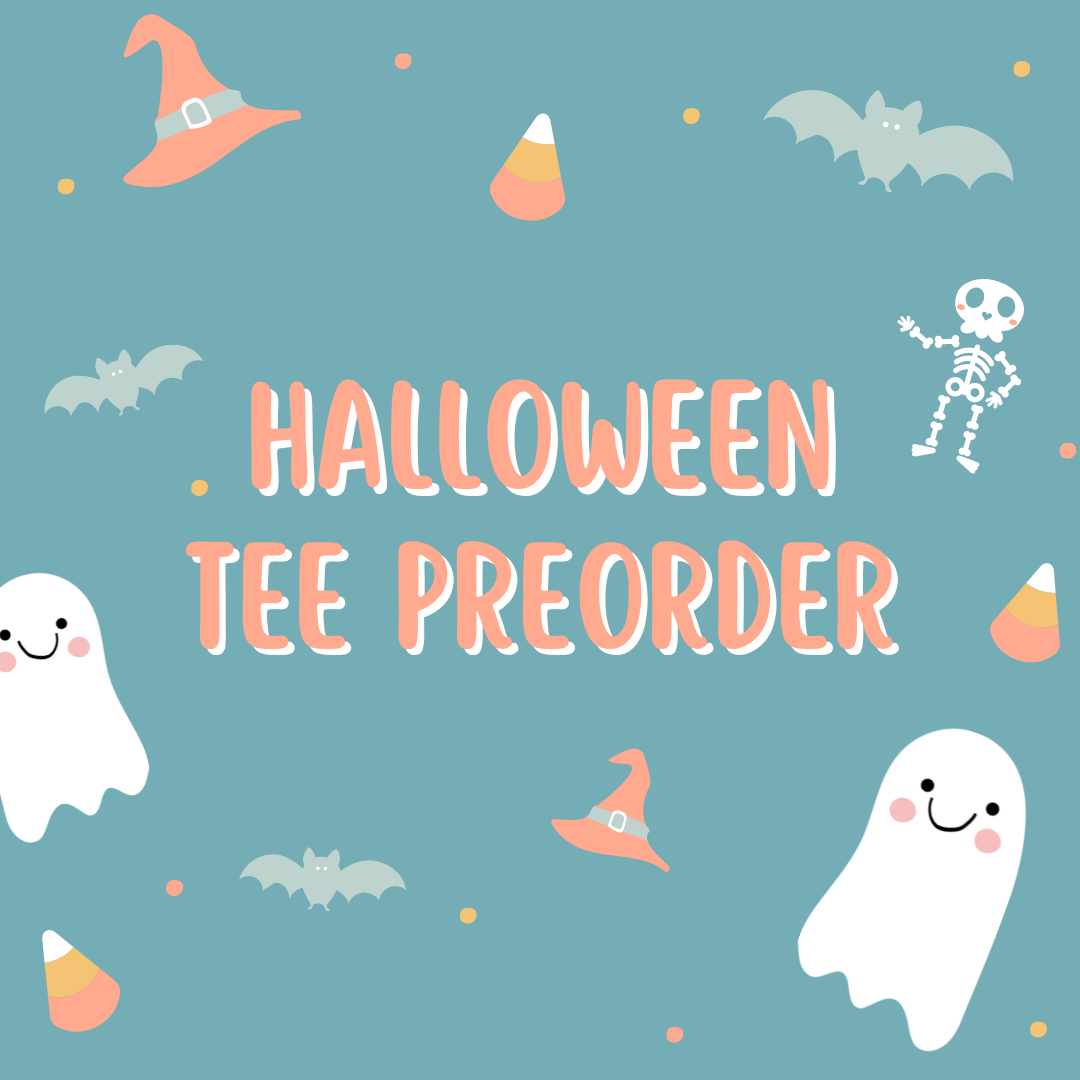 Halloween Tee Preorder- Long Sleeve Options