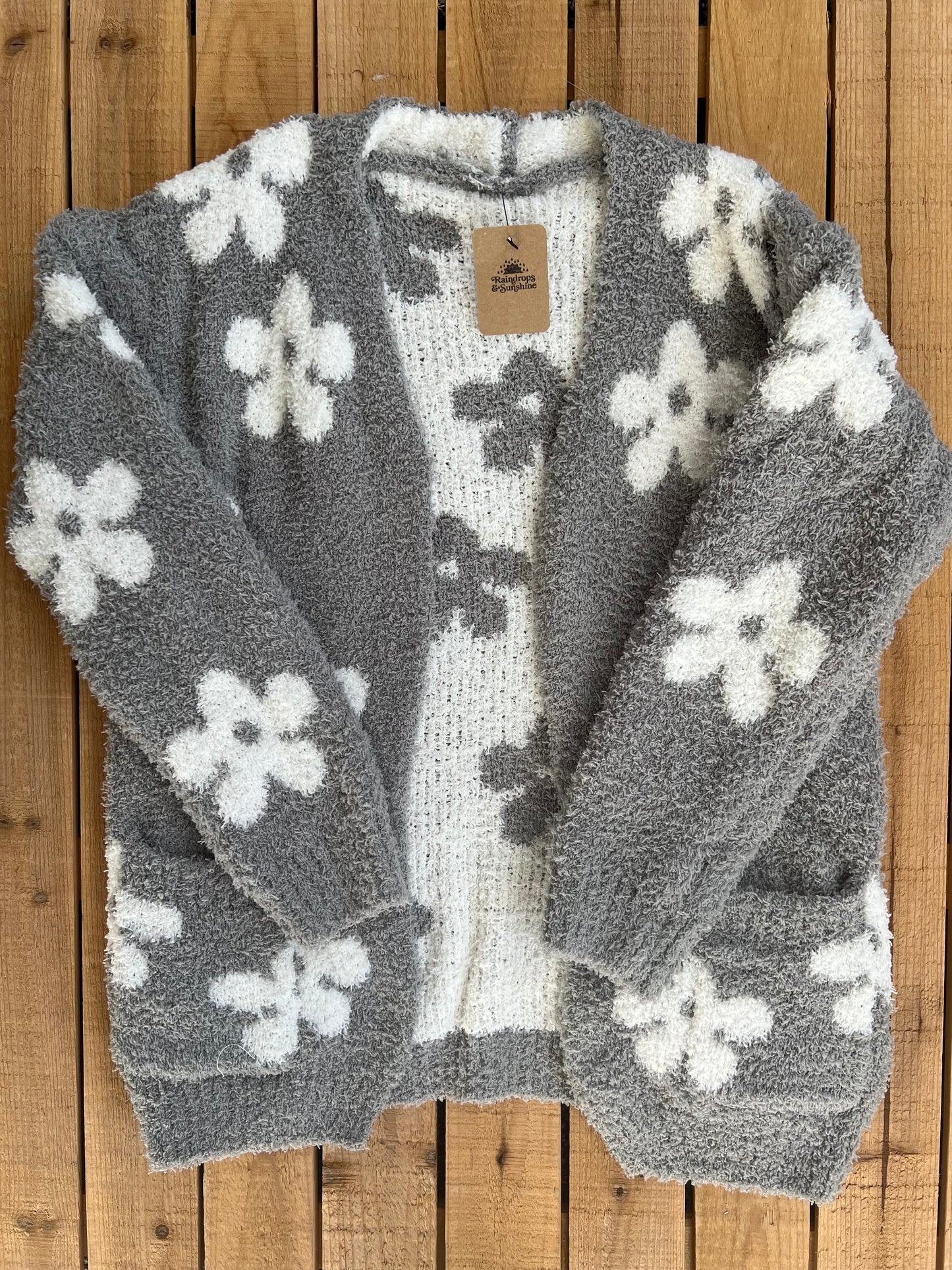 Plush Daisy Cardigan