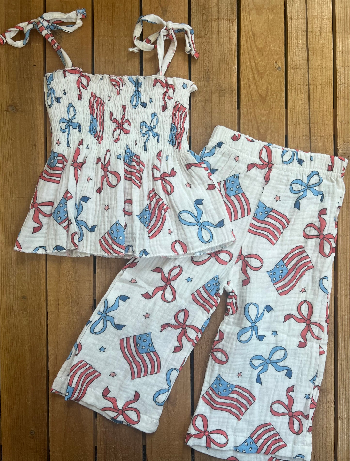 Patriotic Muslin Set