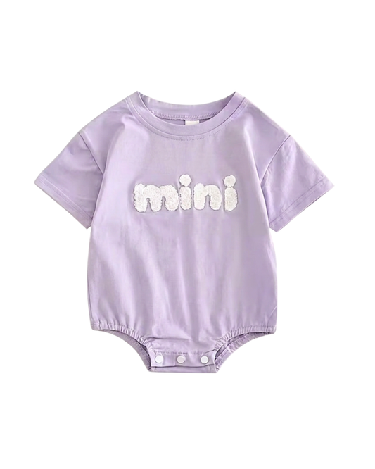 Mini Lavender Romper