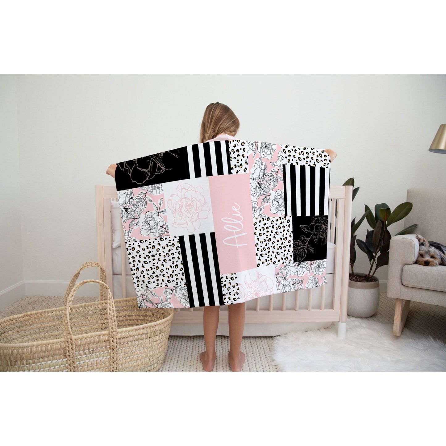 Allie Personalized Minky Blanket