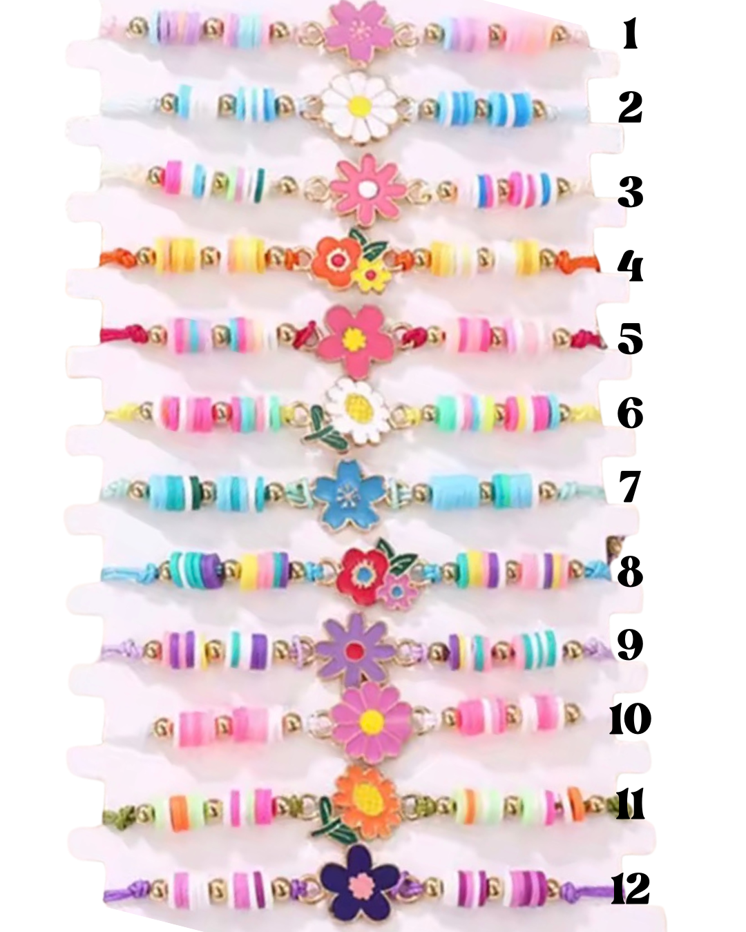 Flower Bracelets