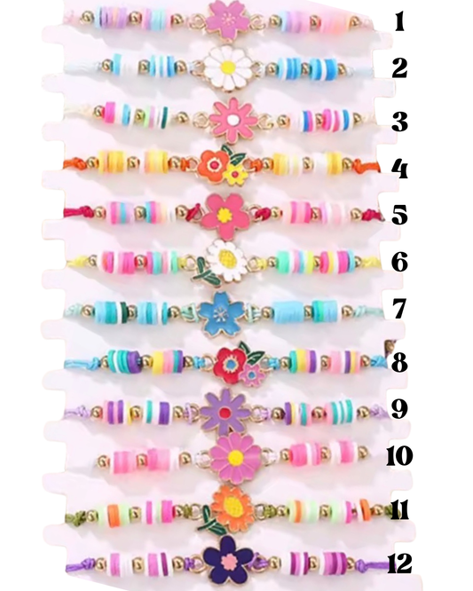 Flower Bracelets