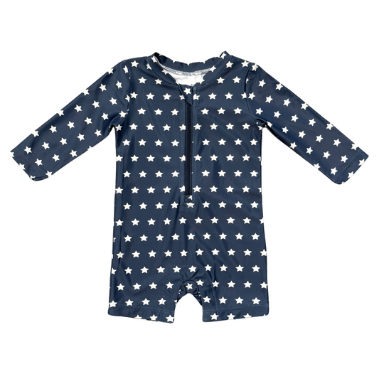 Baby One-Piece Rash Guard Swimsuit