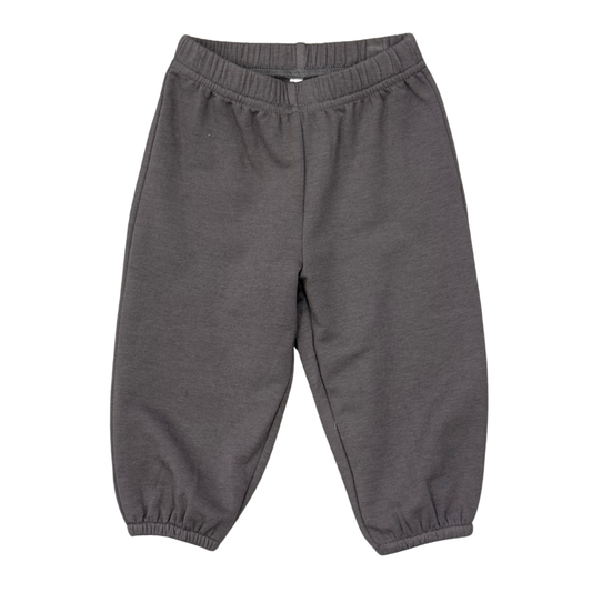 Boys Baggy Sweatpants in Tornado Gray