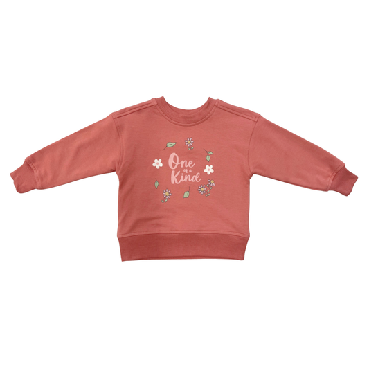 Girls Boxy Sweatshirt in One Of A Kind