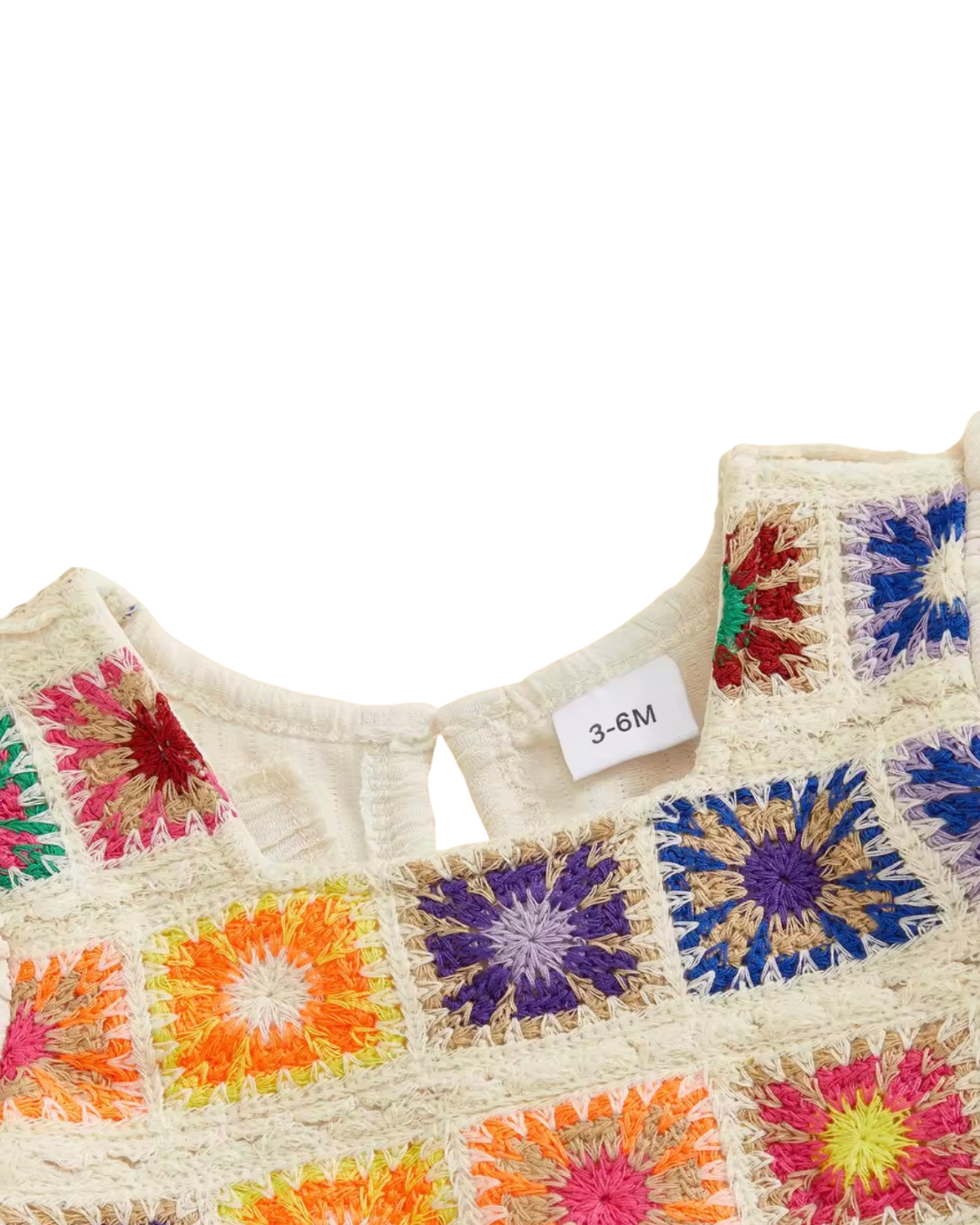 Vibrant Crochet Dress