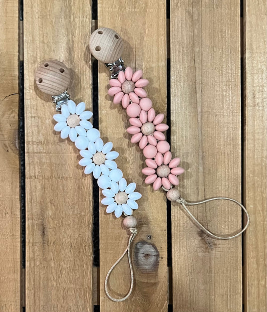 Beaded Pacifier Clip