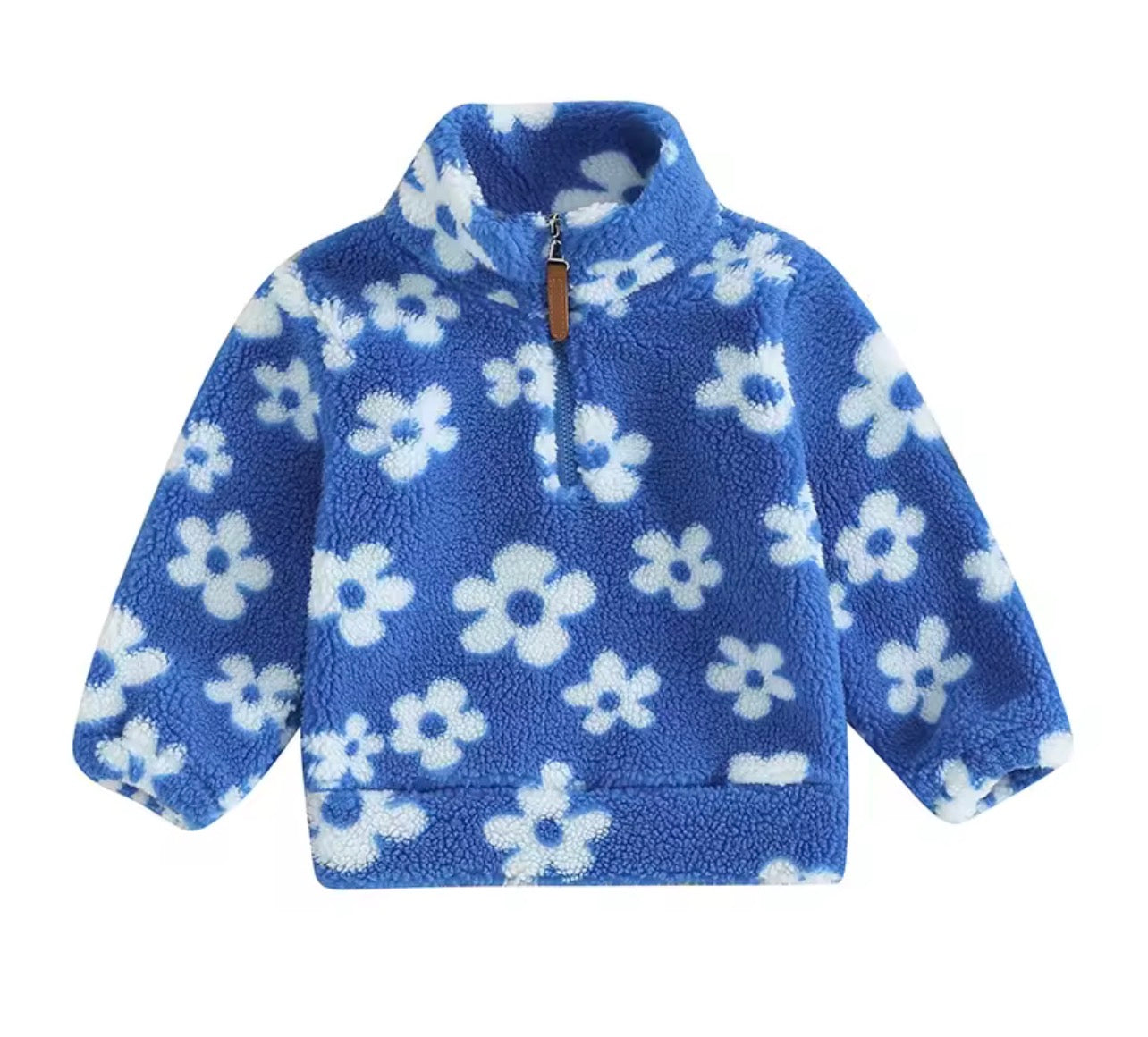 Fleece Daisy Pullover