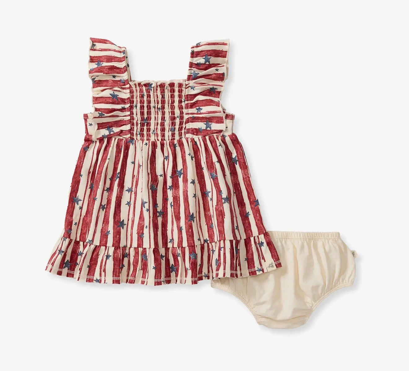 Stars & Stripes Organic Cotton Dress