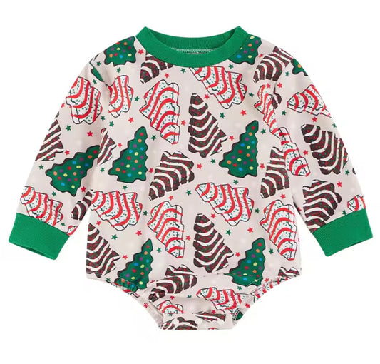 Christmas Cakes Romper
