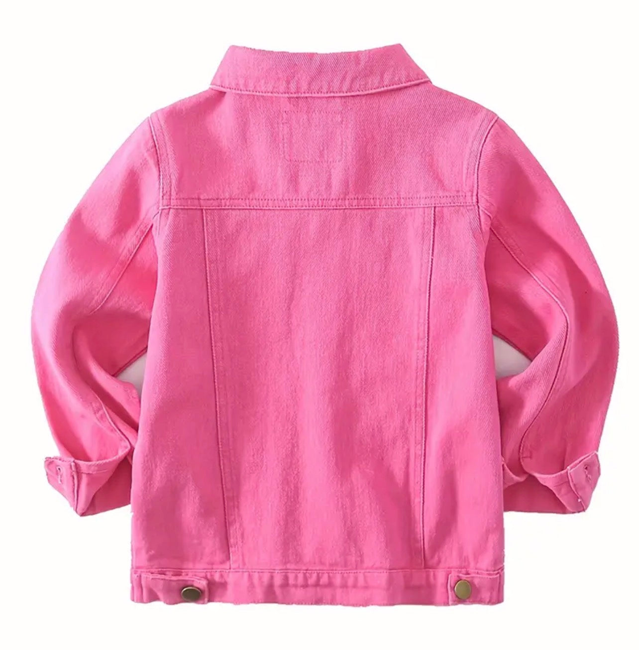 Pink Denim Jacket