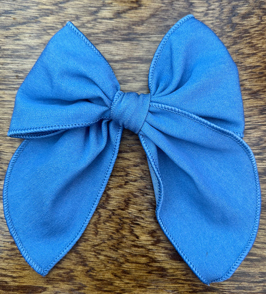 Denim Bow