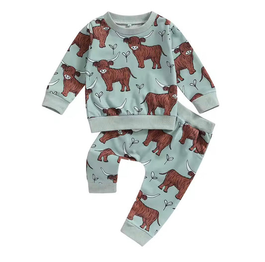 Highland Cow Set