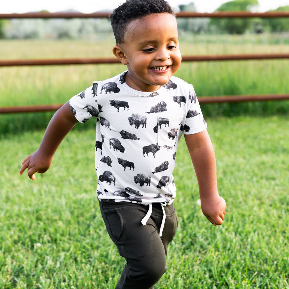 Stetson Bamboo Pocket Tee + Jogger Set