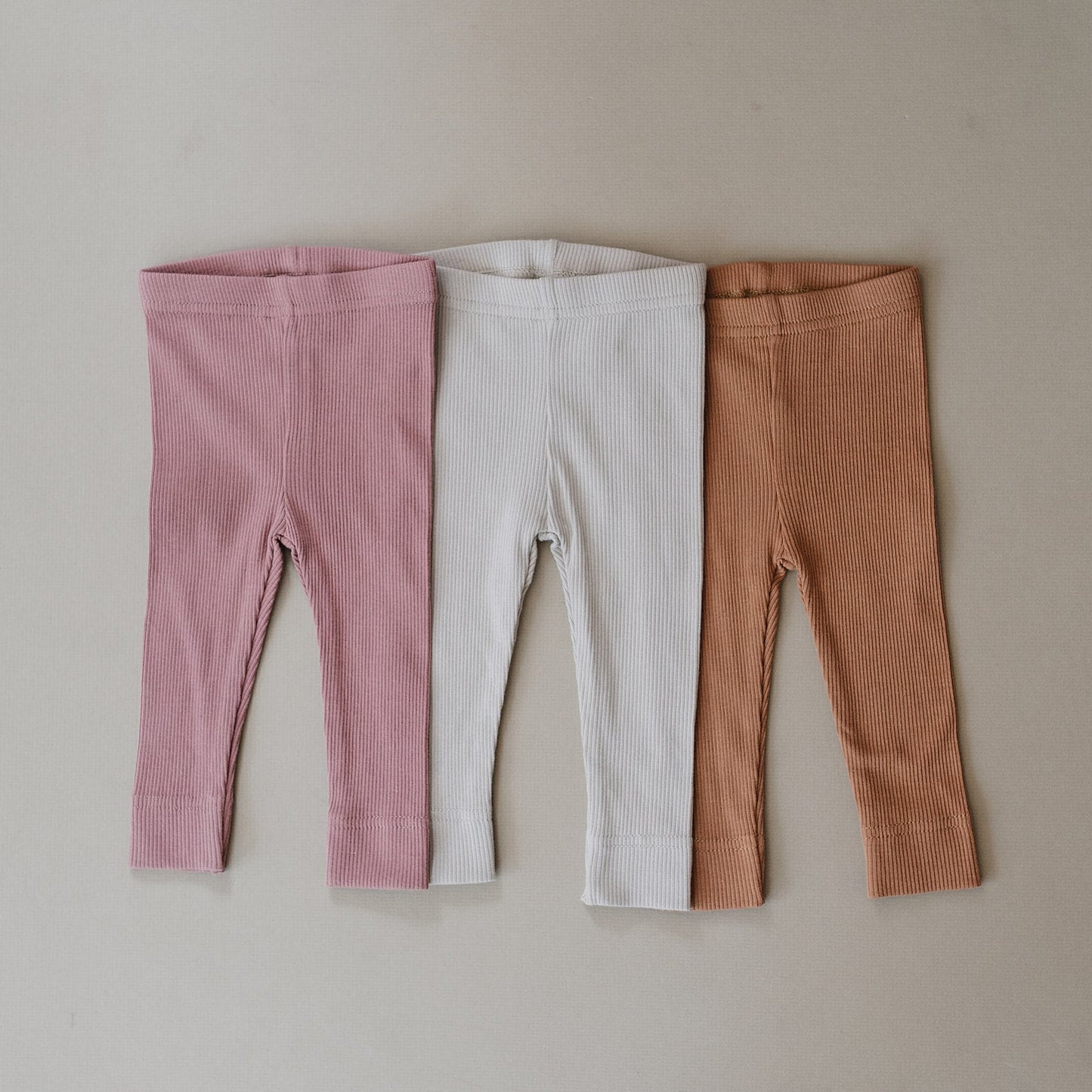 Mebie Baby Dusty Rose Organic Leggings