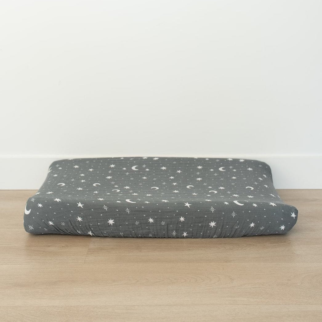 Mebie Baby Night Sky Muslin Changing Pad Cover