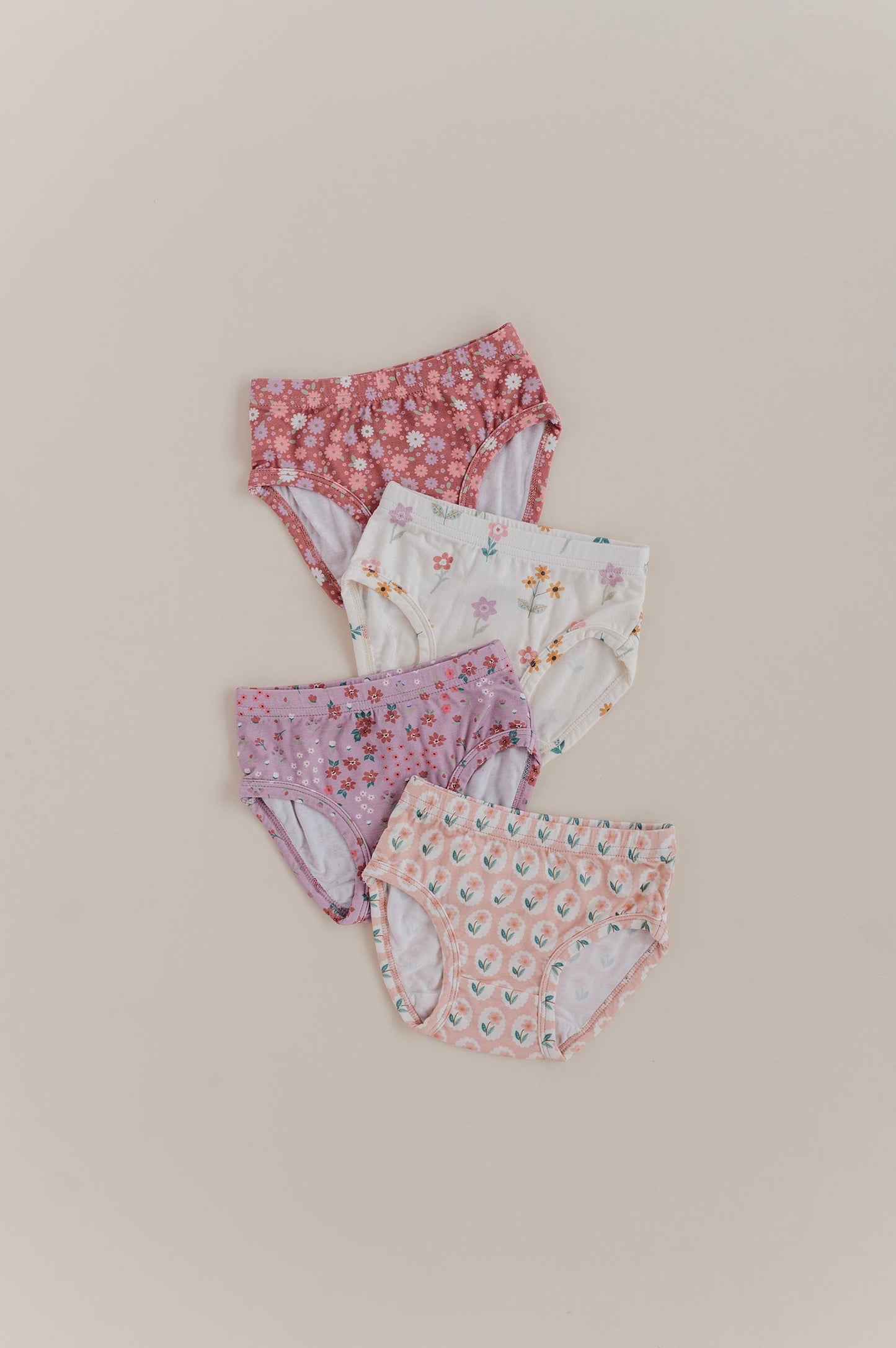 Girls Underwear in Meadow Bloom