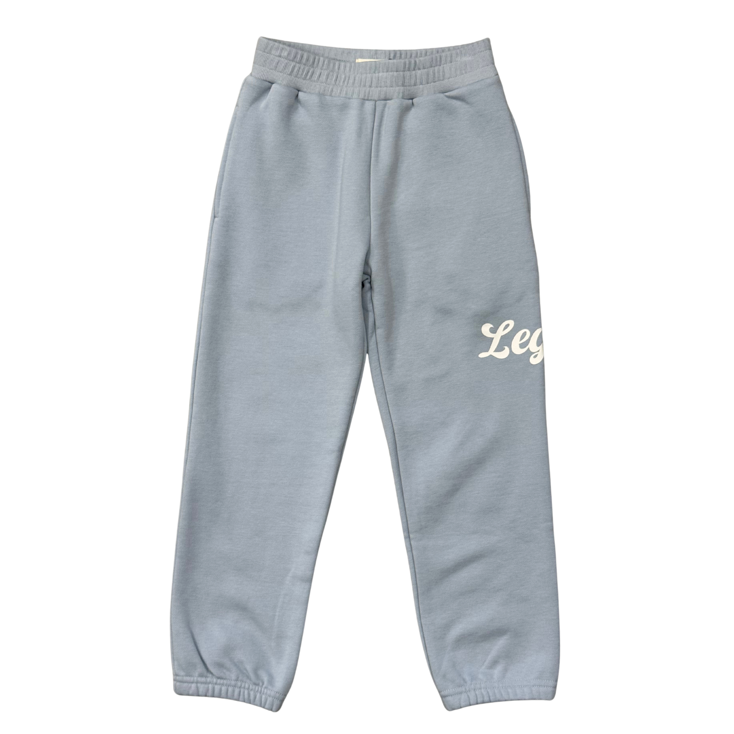 Boys Dario Graphic Sweatpants in Legend in Blue Fog
