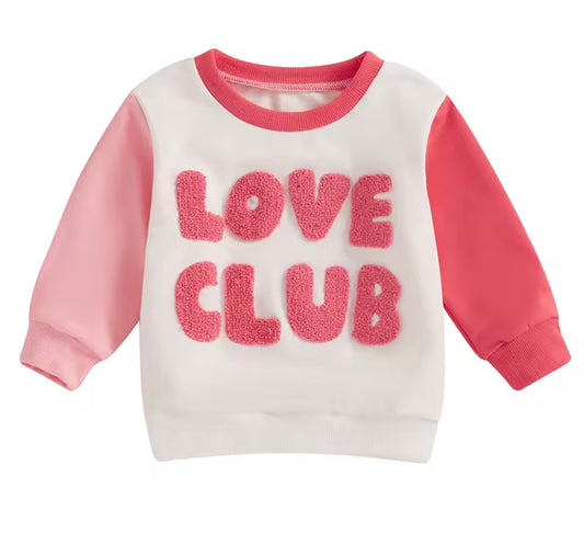 Love Club Color Block Pullover