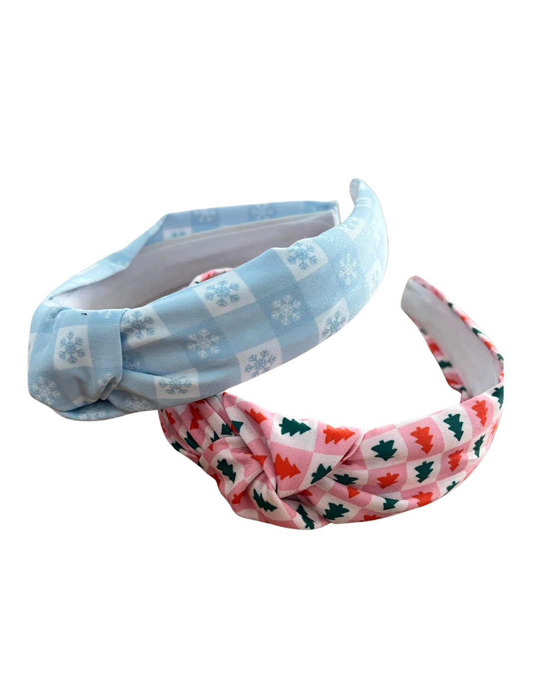 Winter Printed Knot Headbands