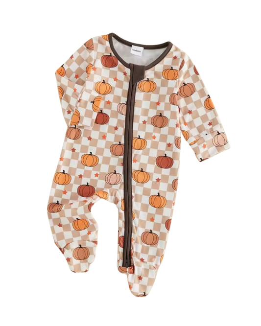 Checkered Pumpkin Sleeper