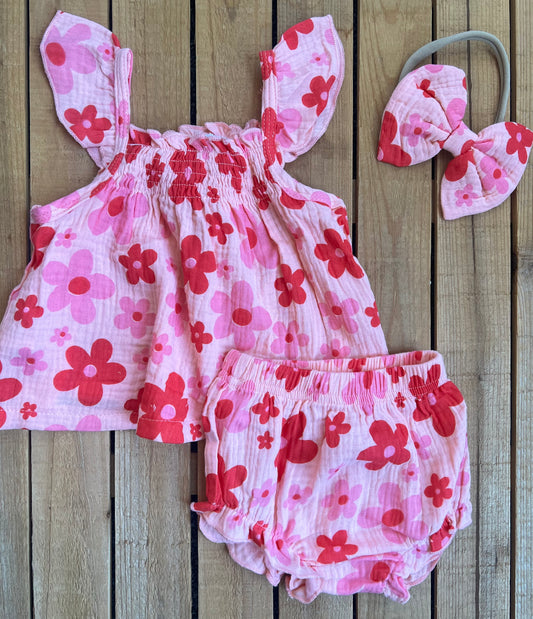 Pink Daisy Set