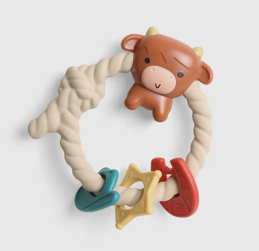 Ritzy Rattle- Highland Cow