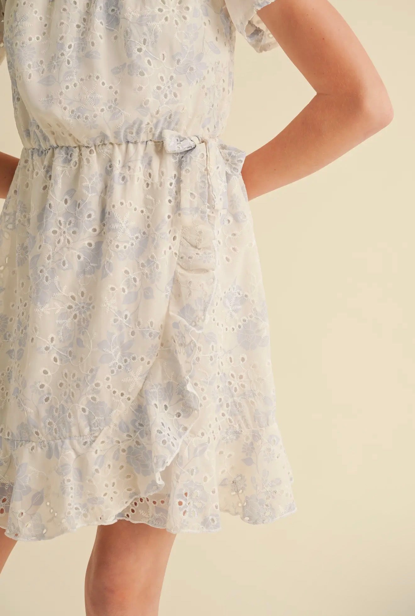 Faux Wrap Dress