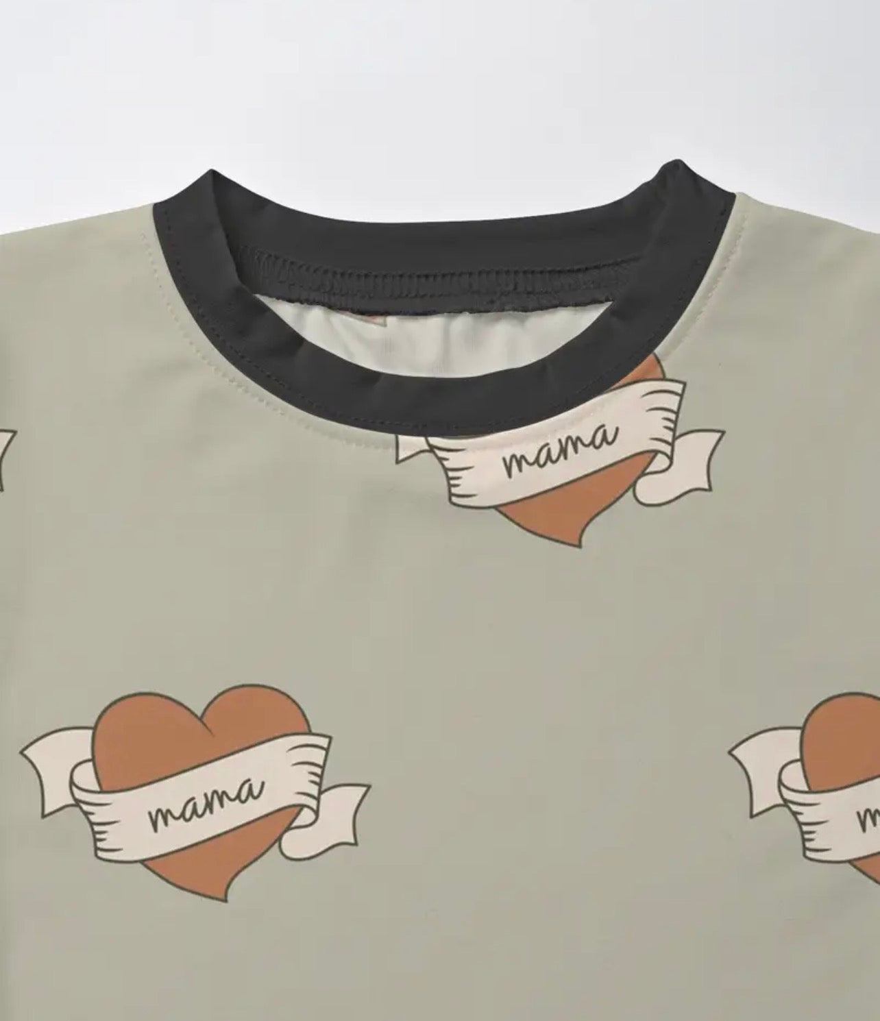 Mama Heart Bamboo Set