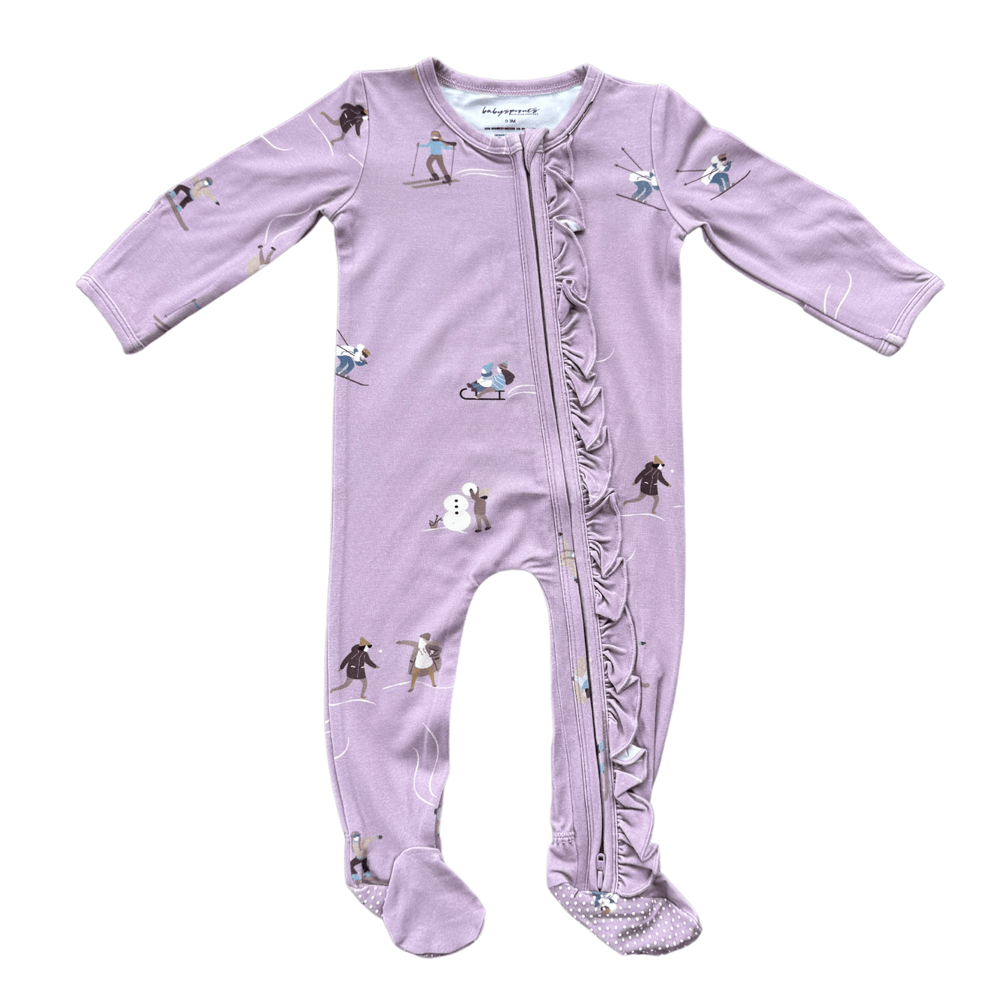 Baby Girl Footie Romper