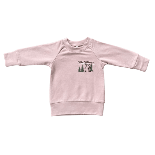 Girl's Raglan Sweatshirt