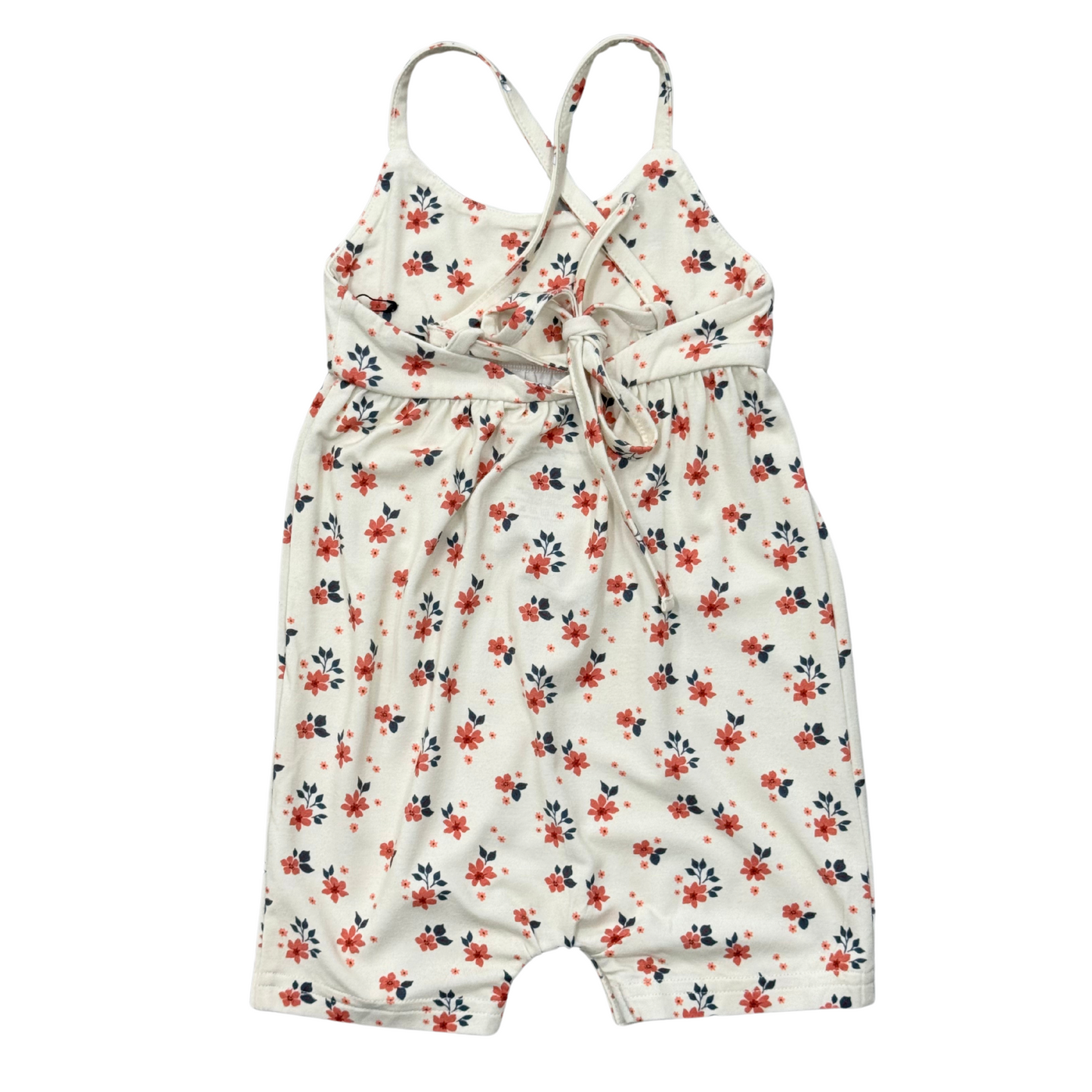 Girl's Tie-Back Romper