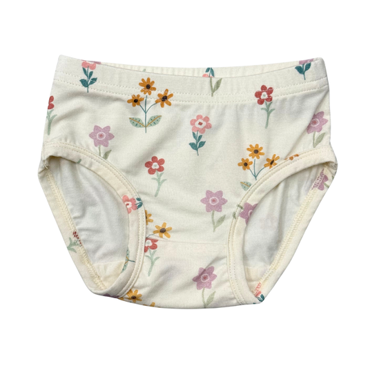 Girls Underwear in Meadow Bloom