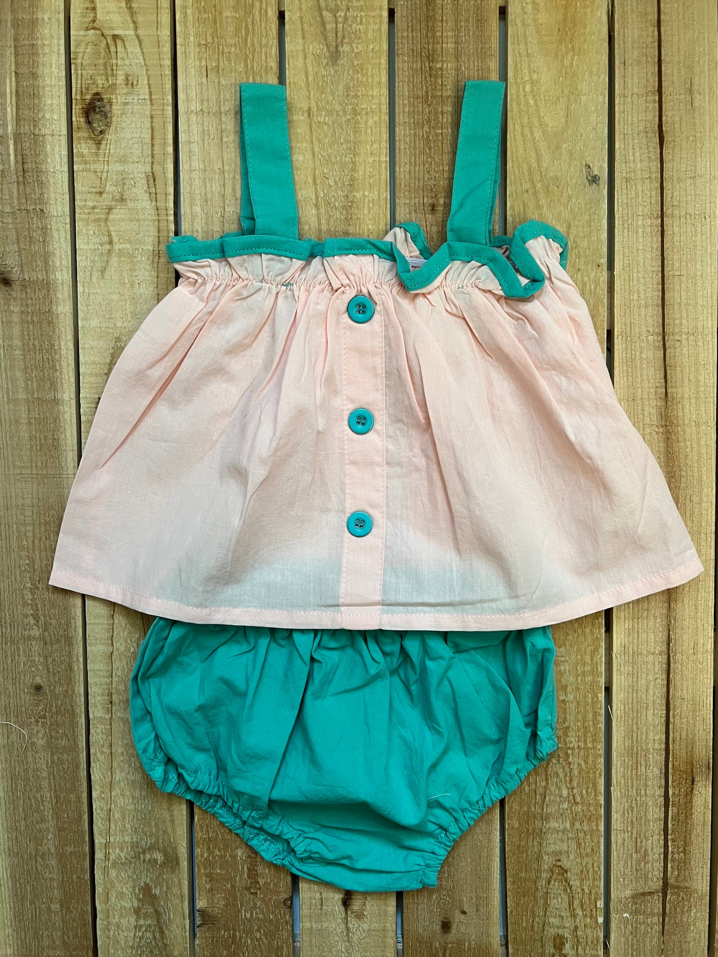 Color Block Tank and Bloomers Set