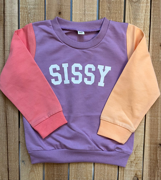 Sissy Colorblock Sweatshirt