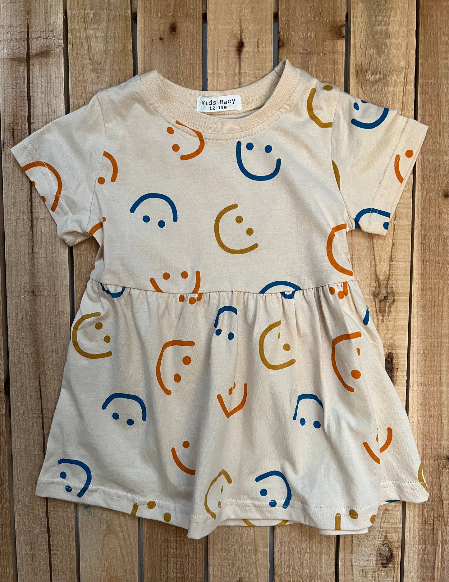 Smiley Print Dress