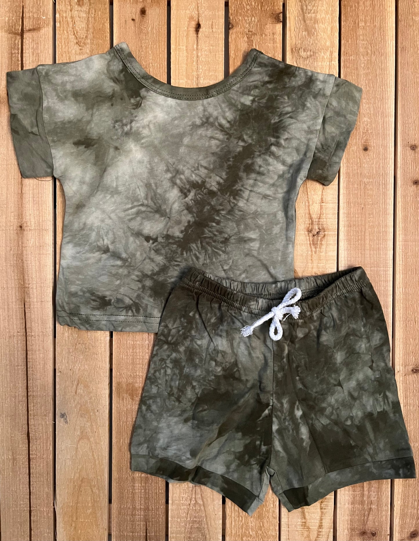 Green Acid Wash Set