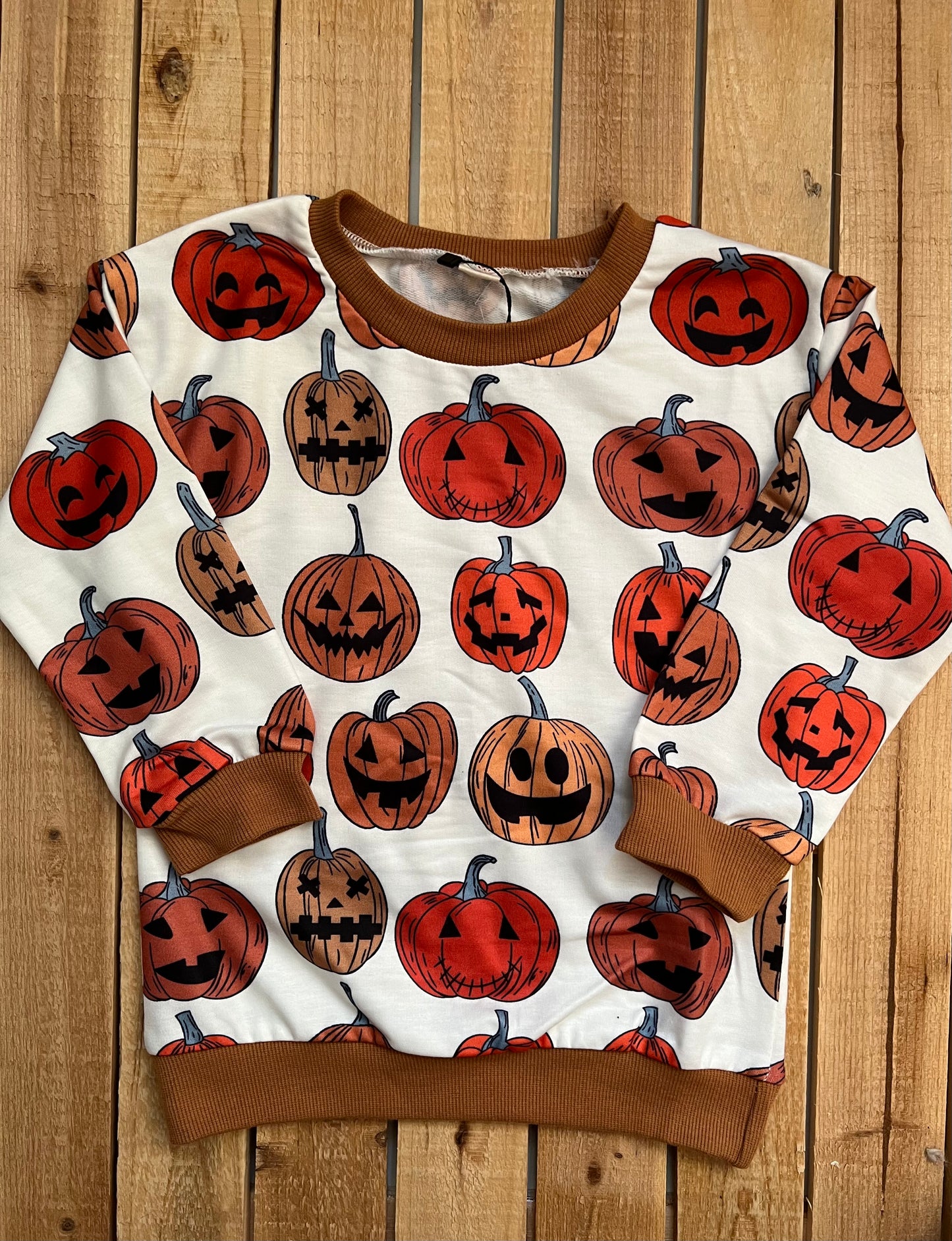 Neutral Pumpkin Pullover