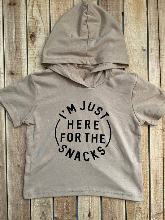 I'm Just Here for the Snacks Hoodie