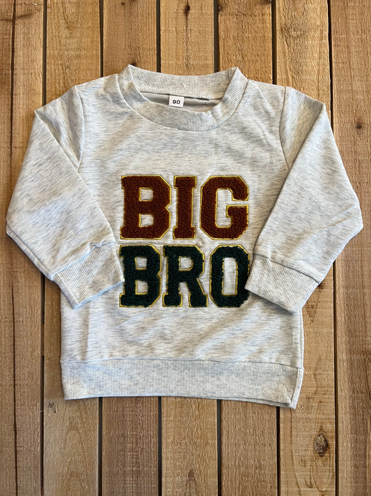 Big Bro Varsity Letter Pullover