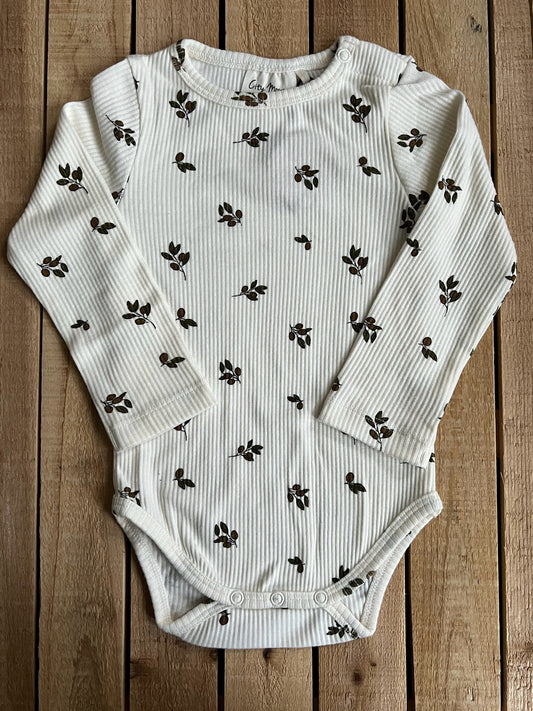 City Mouse Olives Print Onesie