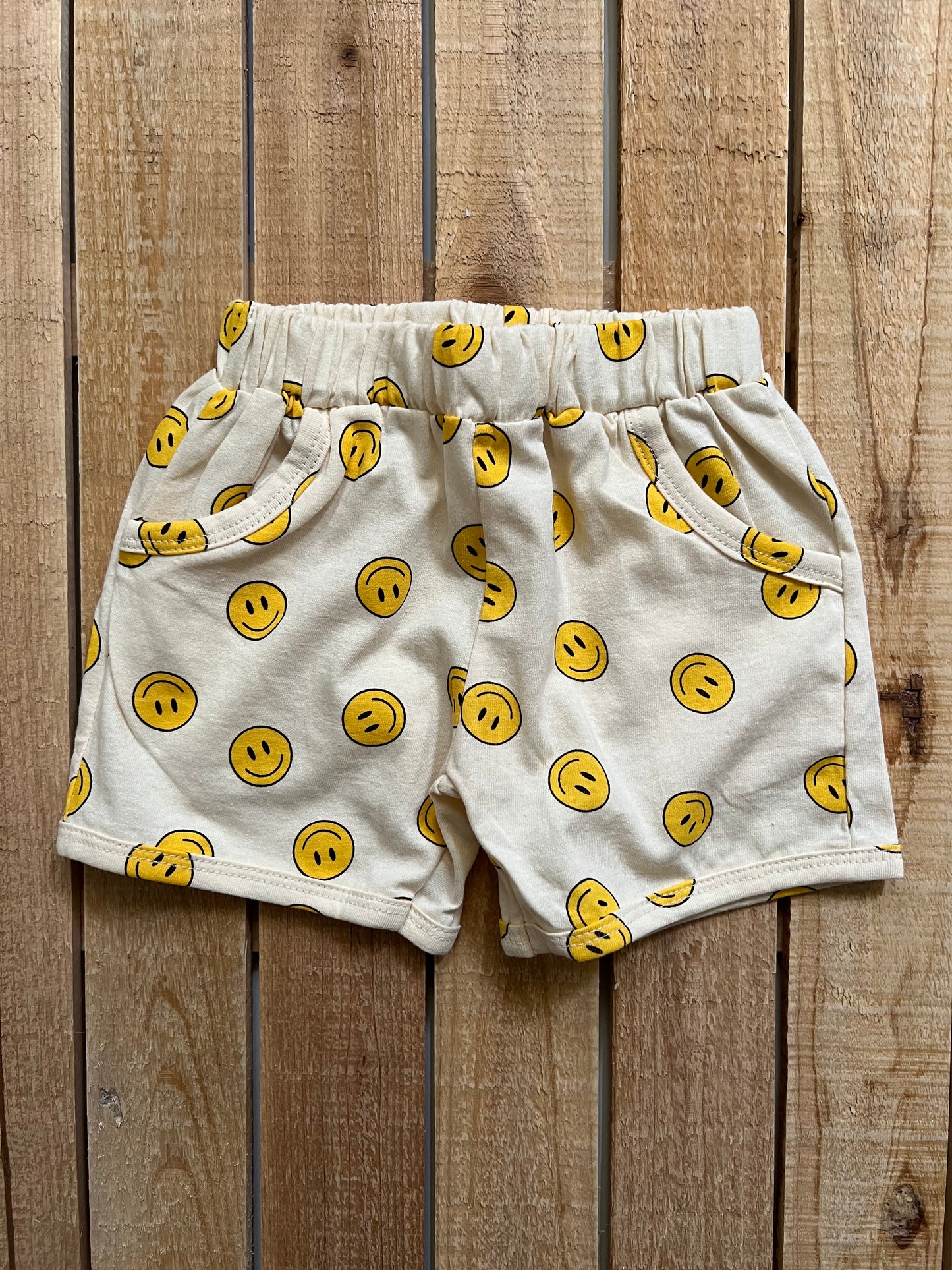 Smiley Top and Shorts Set