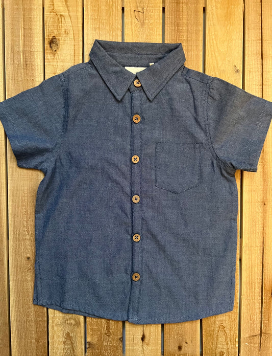 City Mouse Chambray Button Up
