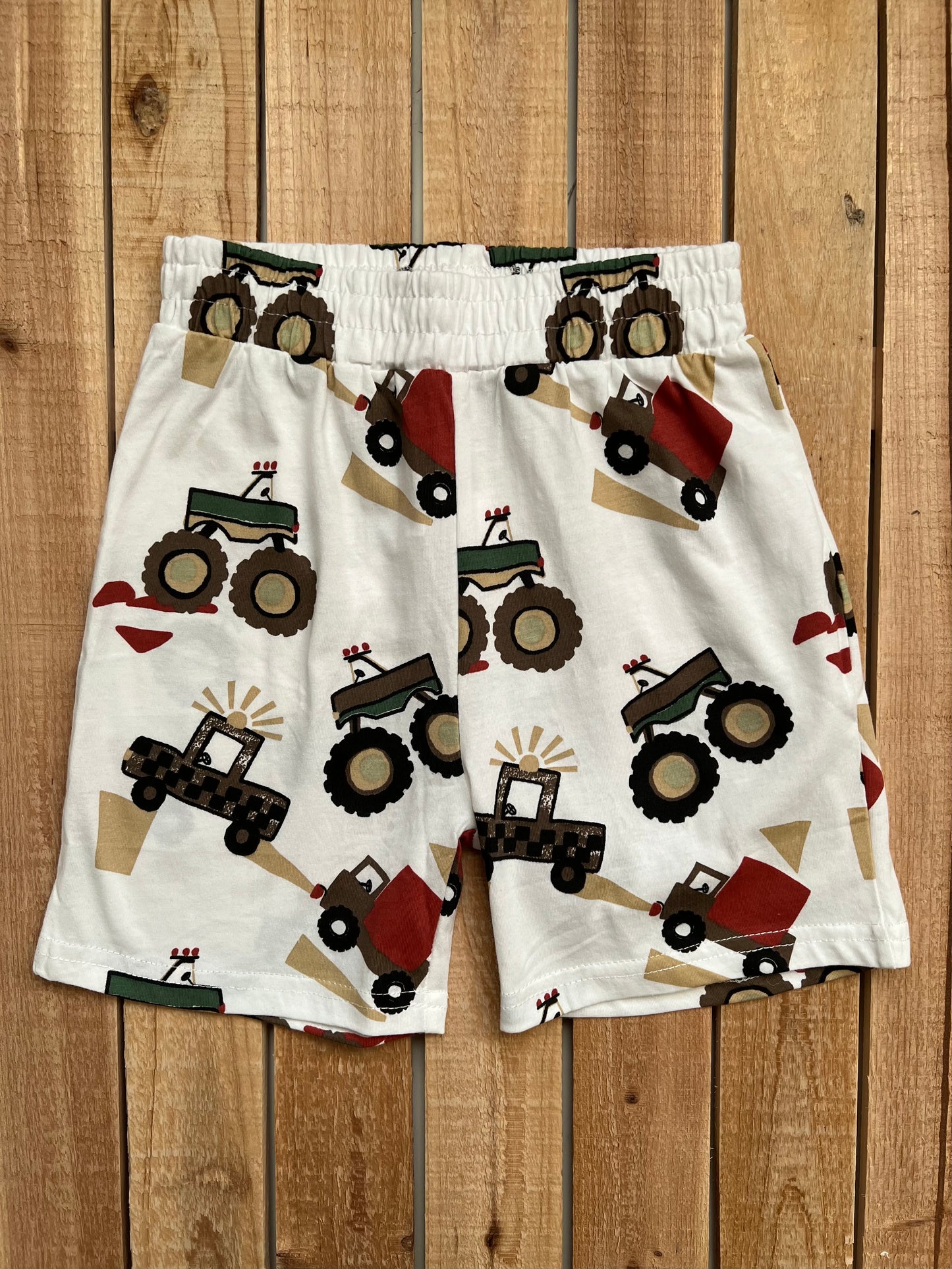 Monster Truck Print Shorts