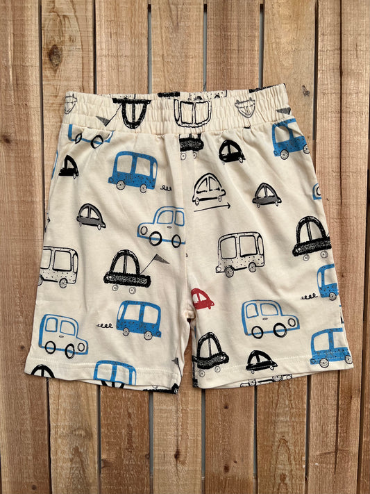 Car Print Shorts