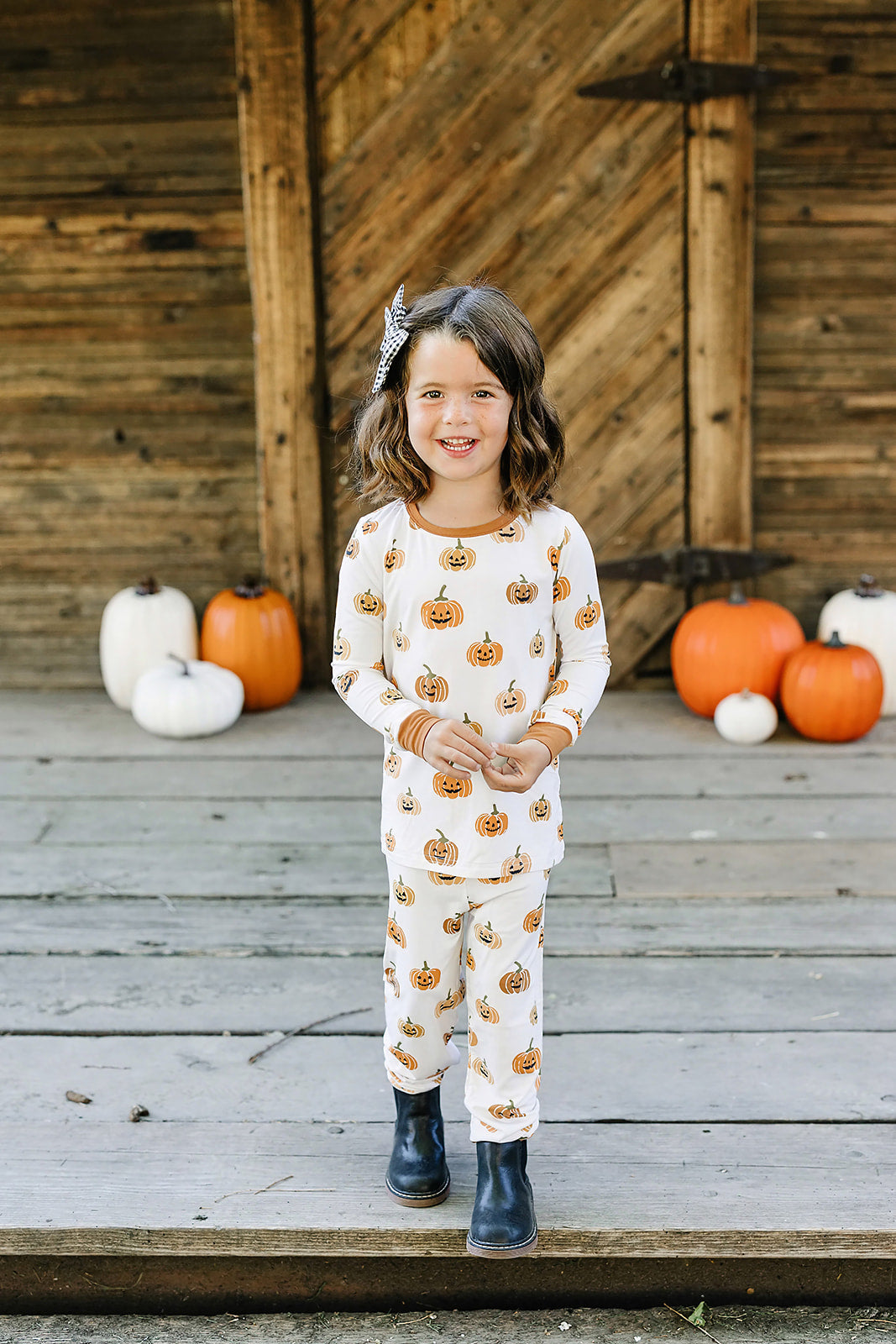 Mebie Baby  Pumpkins Bamboo Cozy Set